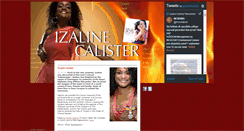 Desktop Screenshot of izalinecalister.com